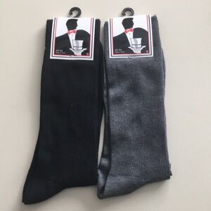Classic Black and Gray Men's Socks